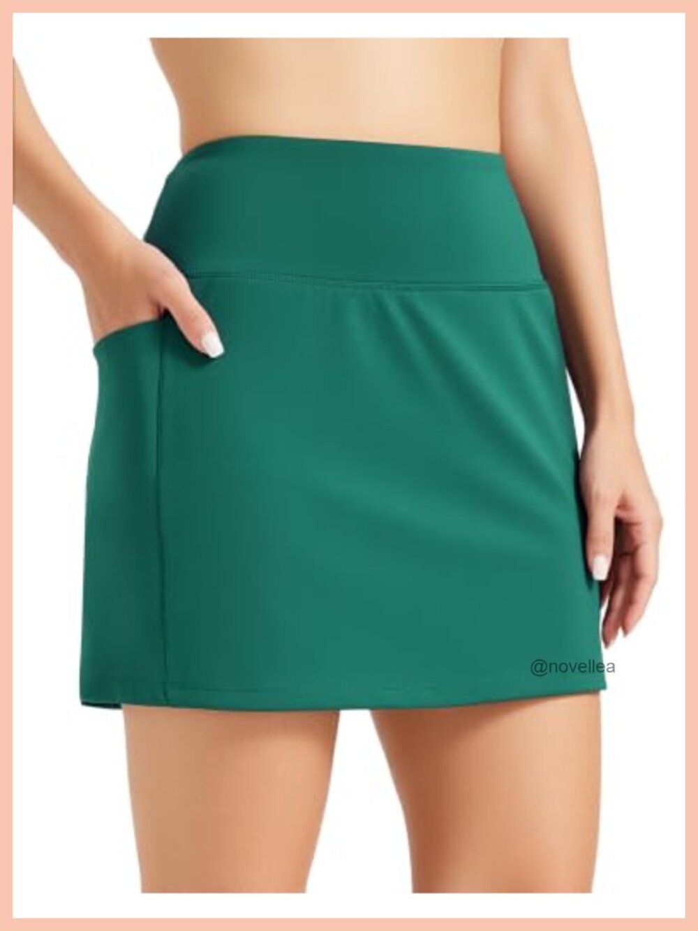 Women's Golf Skort High Waisted Tummy Control Tennis Skirt with Pockets